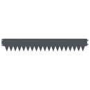 vidaXL Fűszegélyezés 30 pcs 103 x 15 cm fém Antracitszürke