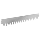 vidaXL Fűszegélyezés 20 pcs 103 x 15 cm fém Ezüst