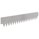 vidaXL Fűszegélyezés 20 pcs 103 x 20 cm fém Ezüst