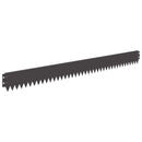 vidaXL Fűszegélyezés 50 pcs 103 x 10 cm Acél Fekete