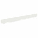 vidaXL Fűszegélyezés 20 pcs 103 x 10 cm Acél Fehér