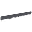 vidaXL Fűszegélyezés 10 pcs 103 x 10 cm Acél Antracitszürke