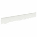 vidaXL Fűszegélyezés 20 pcs 103 x 15 cm Acél Fehér