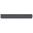 vidaXL Fűszegélyezés 30 pcs 103 x 15 cm Acél Antracitszürke