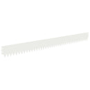 vidaXL Fűszegélyezés 50 pcs 103 x 10 cm Acél Fehér
