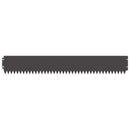 vidaXL Fűszegélyezés 20 pcs 103 x 15 cm Acél Fekete