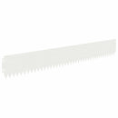 vidaXL Fűszegélyezés 10 pcs 103 x 15 cm Acél Fehér