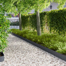 vidaXL Fűszegélyezés 30 db 103 x 15 cm Acél Antracitszürke