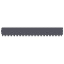vidaXL Fűszegélyezés 30 db 103 x 15 cm Acél Antracitszürke