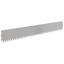 vidaXL Fűszegélyezés 10 pcs 103 x 15 cm Acél Ezüst