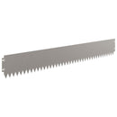 vidaXL Fűszegélyezés 30 pcs 103 x 15 cm Acél Rozsdás