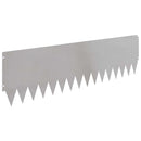 vidaXL Fűszegélyezés 20 pcs 103 x 30 cm Acél Ezüst