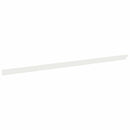 vidaXL Fűszegélyezés 20 pcs 102 x 4 x 4 cm Acél Fehér