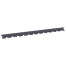 vidaXL Fűszegélyezés 50 pcs 102 x 4 x 4 cm Acél Antracitszürke