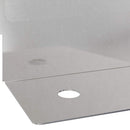 vidaXL Fűszegélyezés 10 pcs 102 x 4 x 4 cm Acél Ezüst