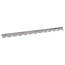vidaXL Fűszegélyezés 50 pcs 102 x 4 x 4 cm Acél Ezüst