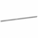 vidaXL Fűszegélyezés 50 pcs 102 x 4 x 4 cm Acél Ezüst