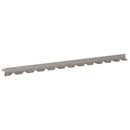 vidaXL Fűszegélyezés 10 pcs 102 x 4 x 4 cm Acél Rozsdás