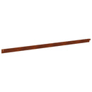 vidaXL Fűszegélyezés 30 pcs 102 x 4 x 4 cm Acél Rozsdás