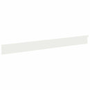 vidaXL Fűszegélyezés 20 pcs 102 x 10 x 4 cm Acél Fehér
