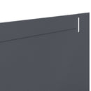 vidaXL Fűszegélyezés 10 db 102 x 10 x 4 cm Acél Antracitszürke