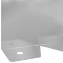 vidaXL Fűszegélyezés 30 pcs 102 x 10 x 4 cm Acél Ezüst