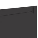 vidaXL Fűszegélyezés 30 pcs 102 x 15 x 4 cm Acél Fekete