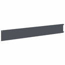 vidaXL Fűszegélyezés 20 pcs 102 x 15 x 4 cm Acél Antracitszürke