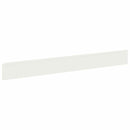 vidaXL Fűszegélyezés 30 db 100 x 12 cm Acél Fehér