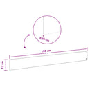 vidaXL Fűszegélyezés 30 db 100 x 12 cm Acél Fehér