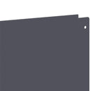 vidaXL Fűszegélyezés 20 pcs 100 x 12 cm Acél Antracitszürke