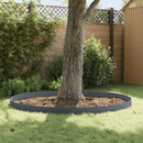 vidaXL Fűszegélyezés 30 db 100 x 12 cm Acél Antracitszürke
