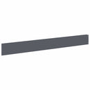 vidaXL Fűszegélyezés 30 db 100 x 12 cm Acél Antracitszürke