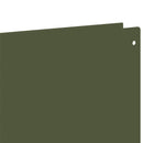 vidaXL Fűszegélyezés 20 pcs 100 x 12 cm Acél Olajzöld