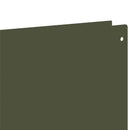 vidaXL Fűszegélyezés 30 pcs 100 x 15 cm Acél Olajzöld