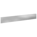 vidaXL Fűszegélyezés 10 pcs 100 x 15 cm Acél Ezüst