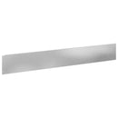 vidaXL Fűszegélyezés 20 pcs 100 x 15 cm Acél Ezüst