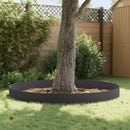 vidaXL Fűszegélyezés 20 db 100 x 18 cm Acél Fekete
