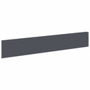 vidaXL Fűszegélyezés 30 db 100 x 18 cm Acél Antracitszürke