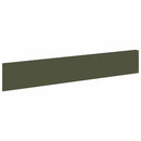 vidaXL Fűszegélyezés 20 db 100 x 18 cm Acél Olajzöld