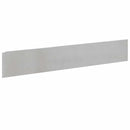 vidaXL Fűszegélyezés 20 pcs 100 x 18 cm Acél Ezüst