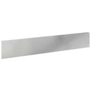vidaXL Fűszegélyezés 10 pcs 100 x 18 cm Acél Ezüst