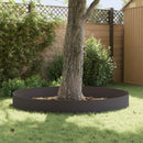 vidaXL Fűszegélyezés 10 db 100 x 22 cm Acél Fekete