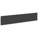 vidaXL Fűszegélyezés 10 db 100 x 22 cm Acél Fekete