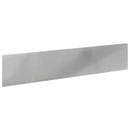 vidaXL Fűszegélyezés 10 pcs 100 x 22 cm Acél Ezüst