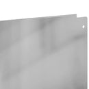 vidaXL Fűszegélyezés 20 pcs 100 x 22 cm Acél Ezüst
