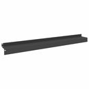 vidaXL Fűszegélyezés 10 db 100 x 10 x 8 cm Acél Fekete