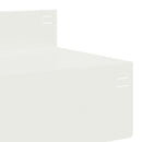 vidaXL Fűszegélyezés 10 db 100 x 10 x 8 cm Acél Fehér