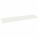 vidaXL Fűszegélyezés 20 db 100 x 10 x 8 cm Acél Fehér