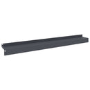 vidaXL Fűszegélyezés 10 db 100 x 10 x 8 cm Acél Antracitszürke